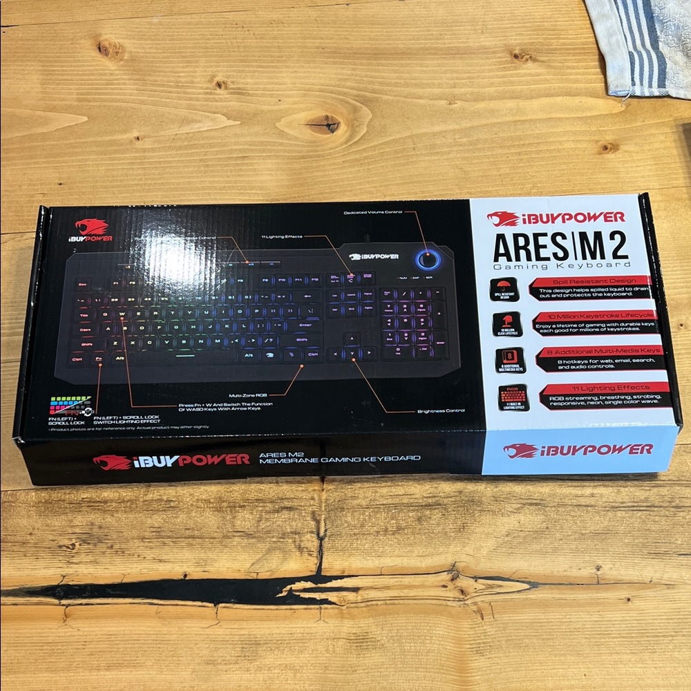 Ares M2 Gaming Keyboard - Black